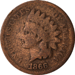 1866 Indian Cent