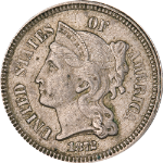 1872 Three (3) Cent Nickel