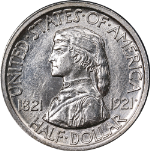 1921 Missouri Commem Half Dollar Choice BU Great Eye Appeal Strong Strike