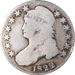1822 Bust Half Dollar