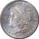 1878-S Morgan Silver Dollar PCGS MS63 Blast White Superb Eye Appeal