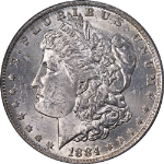 1884-O Morgan Silver Dollar McClaren Collection II PCGS MS63 Nice Eye Appeal