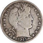 1915-S Barber Half Dollar