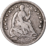1855-P Seated Liberty Half Dime