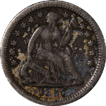 1857-O Seated Liberty Half Dime