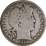 1910-S Barber Half Dollar