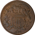 1865 Two (2) Cent Piece