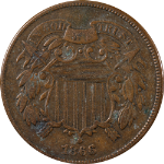 1866 Two (2) Cent Piece