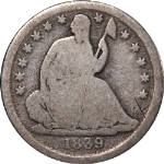 1839-O Seated Liberty Half Dime