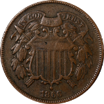 1866 Two (2) Cent Piece