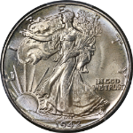 1942-P Walking Liberty Half PCGS MS67 Superb Eye Appeal Strong Strike