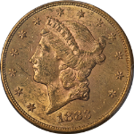 1883-S Liberty Gold $20 PCGS MS62 Nice Eye Appeal Nice Strike