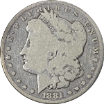 1881-CC Morgan Silver Dollar Nice G Key Date Nice Eye Appeal Nice Strike