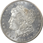 1884-CC GSA Morgan Silver Dollar Proof Like Choice BU+ Strong Strike