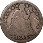 1854-O Seated Liberty Dime