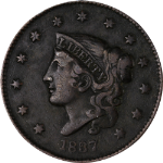 1837 Large Cent - Small Letters