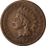 1866 Indian Cent