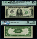 FR. 2202 D $500 1934-A Federal Reserve Note Cleveland D-A Block PMG AU55 EPQ