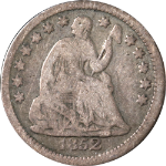 1952-P Seated Liberty Half Dime