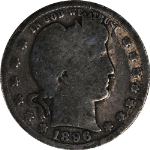 1896-O Barber Quarter