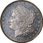 1878-P 8TF Morgan Silver Dollar &#39;Wild Lips&#39; VAM 14.16 DDO Profile NGC MS62 DPL