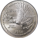 1994-W Prisoner of War Commemorative Silver $1 PCGS MS70