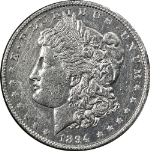 1894-O Morgan Silver Dollar Nice AU/BU Nice Eye Appeal Strong Strike