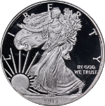 2013-W Silver American Eagle $1 NGC PR70 Ultra Cameo Early Releases Label