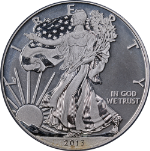 2013-W Silver American Eagle $1 PCGS MS70 Enhanced First Strike West Point Label