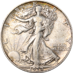 1938-D Walking Liberty Half - Key Date