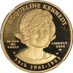 2015-W Gold $10 Jacqueline Kennedy NGC PF70 Ultra Cameo Early Releases