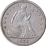 1856 Seated Liberty Dollar Nice VF/XF Key Date Great Eye Appeal Nice Strike