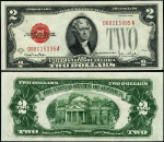 FR. 1508 $2 1928-G Legal Tender D-A Block Choice CU