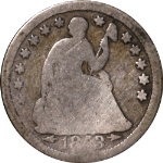 1853-O Seated Liberty Half Dime