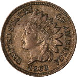 1863 Indian Cent