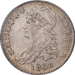 1808 Bust Half Dollar PCGS AU55 0-102a R.2 Great Eye Appeal Strong Strike