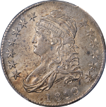 1810 Bust Half Dollar PCGS AU58 0-106a R.3 Superb Eye Appeal Strong Strike