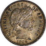 1909-P Barber Dime