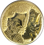 2004 Canada Gold $200 Illuminating the Unknown 22kt 1/2oz Proof - COA Only