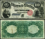 FR. 111 $10 1880 Legal Tender VF - Pinholes
