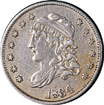 1834 Bust Half Dime Nice XF Nice Eye Appeal Nice Strike