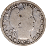 1897-P Barber Quarter