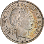 1914-D Barber Dime