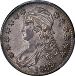 1832 Bust Half Dollar Small Letters PCGS MS61 0-107 R.2 Nice Eye Appeal