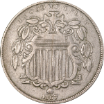 1867 Shield Nickel