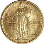 2016-W Gold Centennial - Standing Liberty Quarter - OGP & COA - STOCK