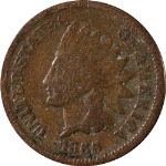 1866 Indian Cent