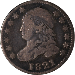 1821 Bust Dime