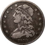 1834 Bust Quarter