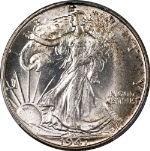 1947-P Walking Liberty Half PCGS MS65 Great Eye Appeal Strong Strike